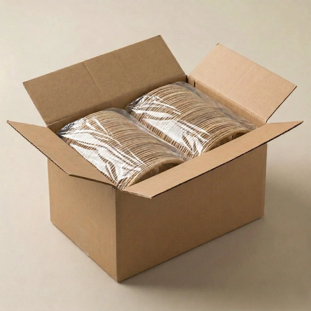 12 Inch 4-Compartment Round Plate | Heavy-Duty Sectioned Profile | Export-Grade Bio-Disposable | Costita | | MOQ 1000