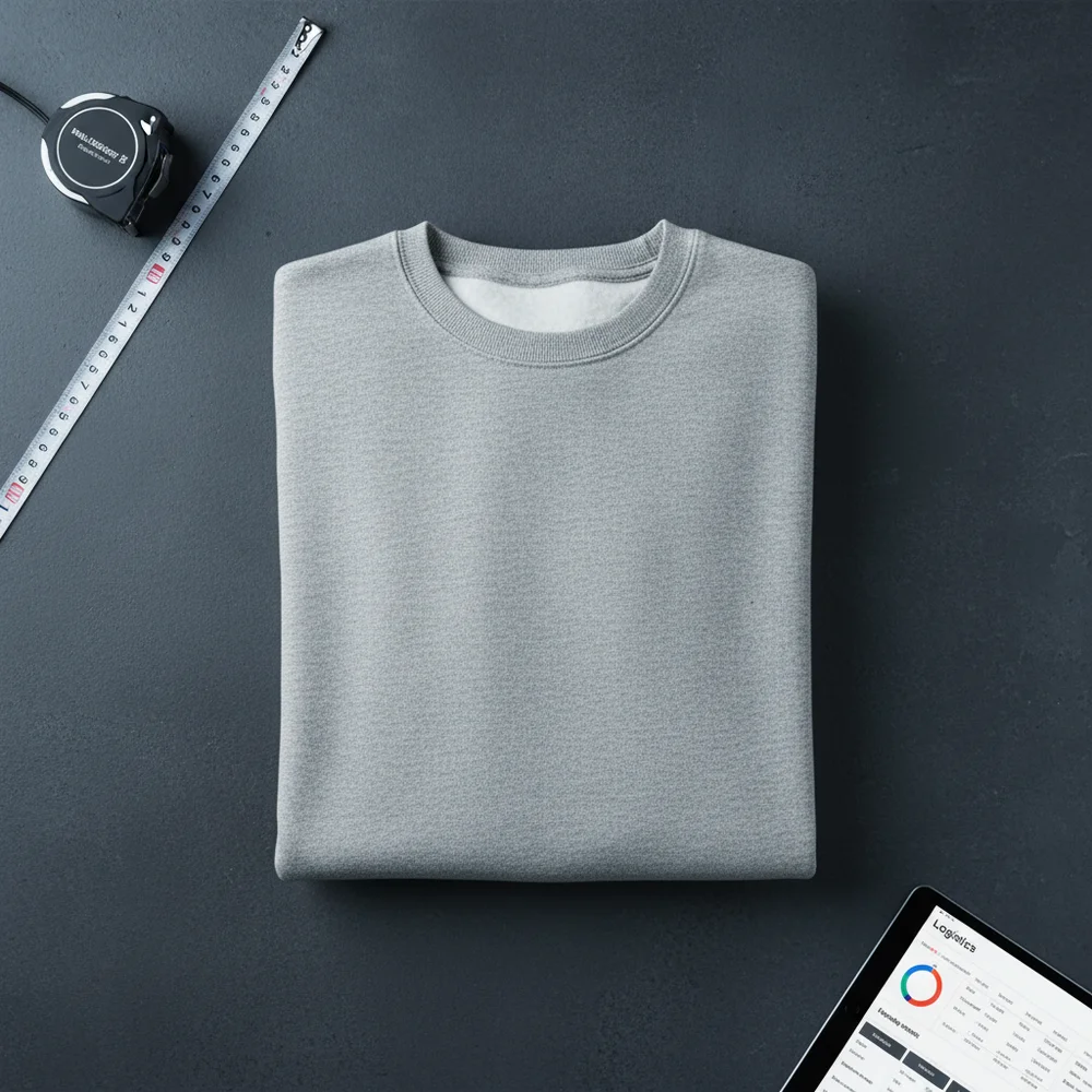 Eco-Friendly Sweatshirt | Recycled Cotton | Loop Knit | 300 GSM | Inside Brushed | MOQ 200