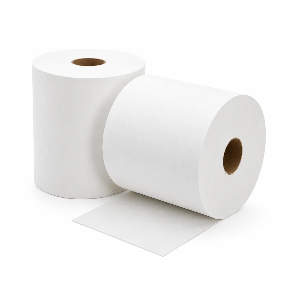 Limpiar HRT Roll 20cm 1 Ply 40 GSM Premium Hygiene Tissue Roll for Commercial Use