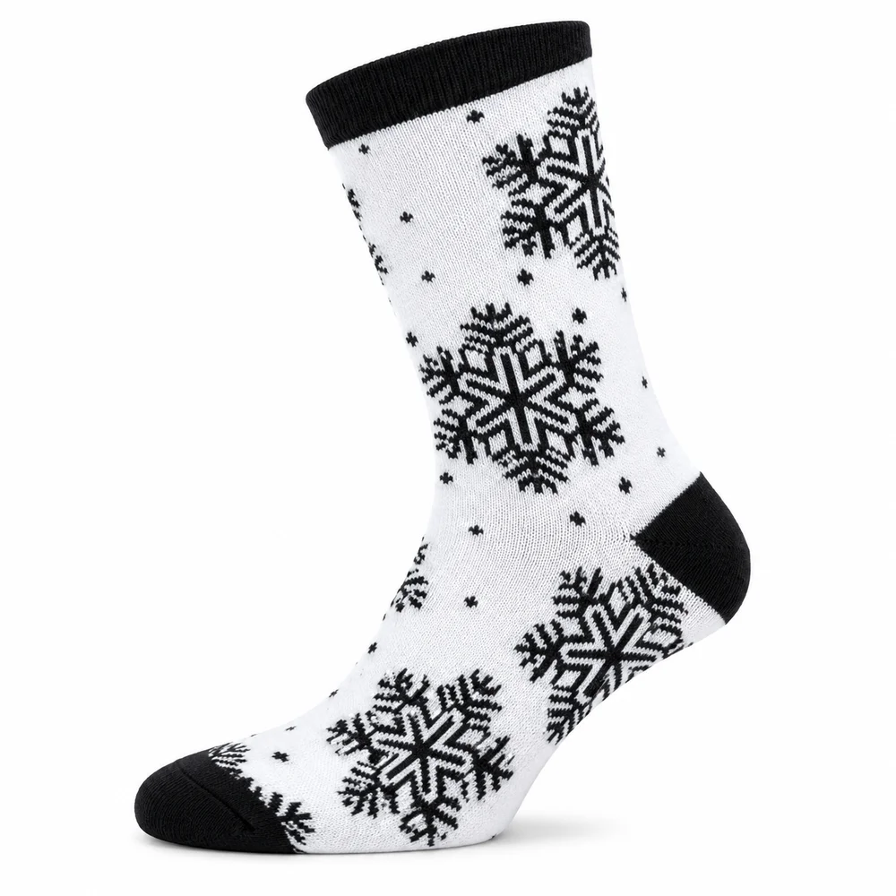 Mens Cotton Casual Crew Socks Lightweight Breathable Design