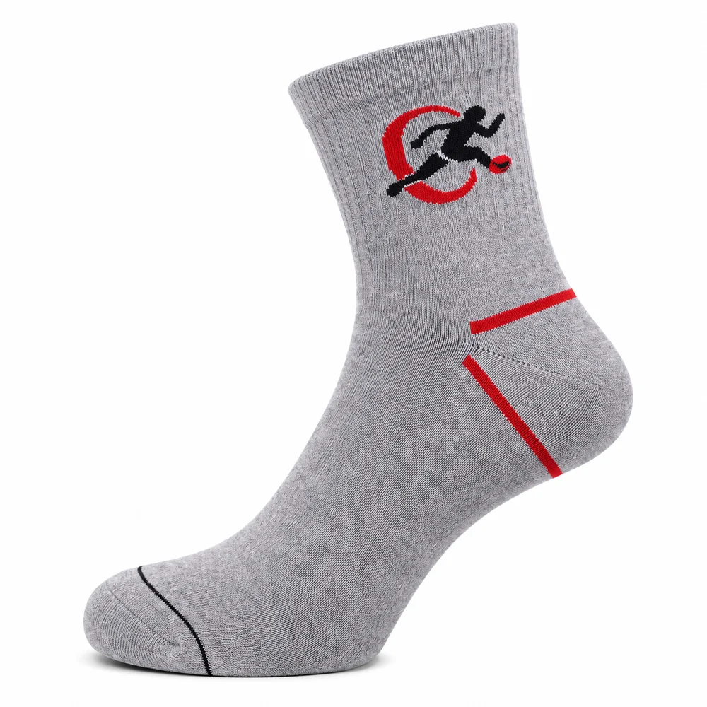 Mens Half Terry Ankle Socks Soft Cotton Performance