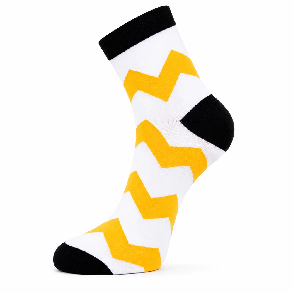 Men's Lightweight Cotton Socks โ Non-Terry Comfort Design